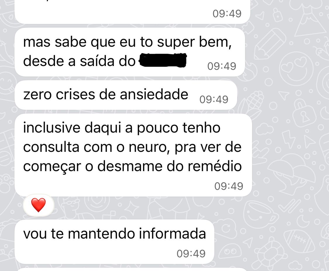 Depoimentos pacientes psicóloga carol werle 6